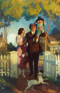 Chegando em casa de Newell Convers Wyeth