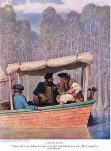 Capitão Inundação: Nunca tive tempo de seguir Scripteh, com o que seguir o mar. Mas eu respeito um homem, 1928 de Newell Convers Wyeth