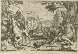 Diana em Calisto de Nicaise de Ruyter