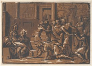 A Adoração dos Magos, 1540-50., 1540-50. de Niccolò Vicentino.