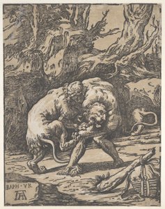 Hércules e o Leão da Nemeia, 1540-50., 1540-50.