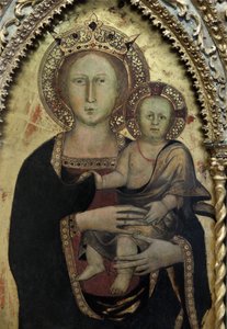 A Virgem e o Menino, pormenor (pintura)