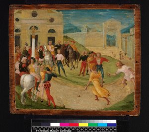 Corrida de Atalanta, antes de 1555