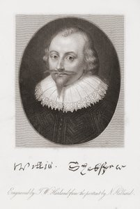 Willian Shakespeare. Retrato por Hilliard. de Nicholas (after) Hilliard