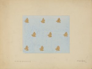 Papel de parede, 1936. de Nicholas Acampora