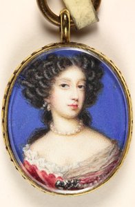 Mary Of Modena (aguarela em velino)