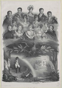 Imperador dos franceses Napoleão I Bonaparte de Nicholas Eustache (after) Maurin