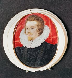 Retrato de um cavalheiro com barba e ruff, c.1590