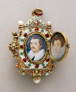 Retratos de homem e mulher desconhecidos, c.1590