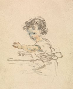 Criança sentada de Nicholas Pocock