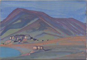 Folha do álbum, 1932 de Nicholas Roerich