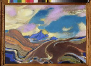 Maghdi. Oeuvre de Sviatoslav Nikolayevich Roerich (1904-1993), tempera et huile sur carton de Nicholas Roerich