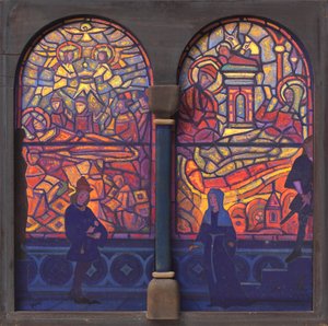 Mistério da Rosa, 1933. de Nicholas Roerich