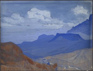 Vale de Nubra, 1926 de Nicholas Roerich