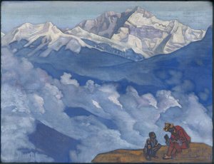 Pérola da Pesquisa, série "His Country", 1924 de Nicholas Roerich