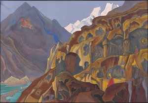 Cavernas Sagradas, 1932 de Nicholas Roerich