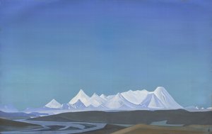 O maior e mais santo de Tangla, 1932 de Nicholas Roerich
