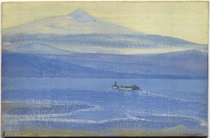 Caminho Tibetano, 1931 de Nicholas Roerich