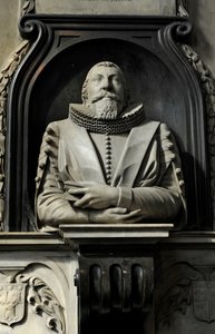 Memorial a Hugo Barker, 1632 (mármore)