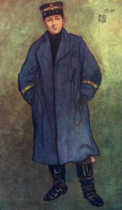 Noruega: Capitão Norueguês (cor litho) de Nico Jungman