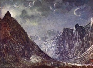 Noruega: Romsdals Horn (cor litho) de Nico Jungman