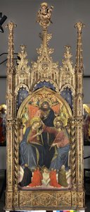 Coroação da Virgem, c.1400