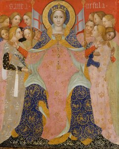 Santa Úrsula e suas donzelas, c.1410 (têmpera e ouro sobre madeira)