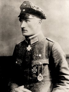 Retrato de Manfred von Richthofen, c.1915 (foto)
