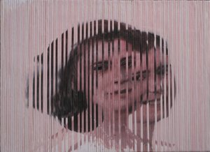 Donna Bilotti, 2008 (óleo sobre tela) de Nicola Pucci