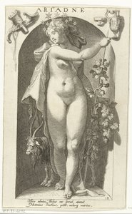Ariadne (título no objeto) Deuses Antigos (título da série) de Nicolaas Braeu