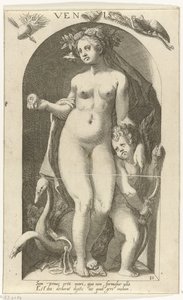 Vênus Venis (título no objeto) Deuses Antigos (título da série) de Nicolaas Braeu