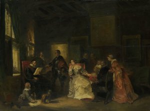 Cena Histórica com Guilherme, o Silencioso? de Nicolaas Pieneman
