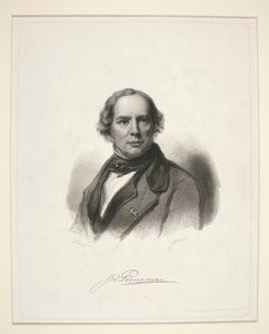 Retrato de J.W. Pieneman de Nicolaas Pieneman