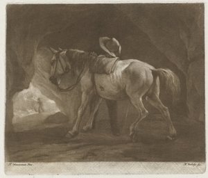 cavalo mijando