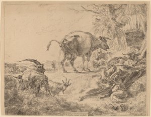 Vaca Mijando.