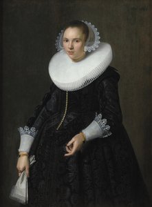 Retrato de uma senhora de Nicolaes Eliasz. Pickenoy