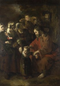 Cristo abençoando as crianças, 1652