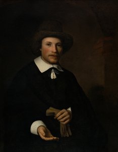 Retrato de um homem de Nicolaes Maes