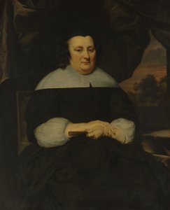 Retrato de uma mulher, ca. 1665-70. de Nicolaes Maes