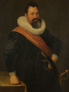 Retrato de Jochem Swartenhont de Nicolaes Pickenoy Pickenoy