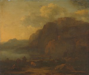 Paisagem Italiana de Nicolaes Pietersz Berchem