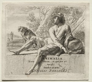 Nicolaes Berchem, a série Elder Shepherding. de Nicolaes Pietersz. Berchem