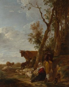 Rest, 1644. de Nicolaes Pietersz. Berchem