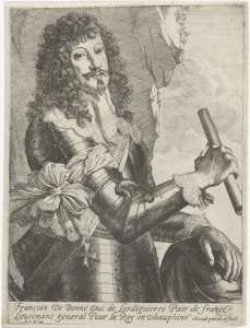 Retrato de François de Bonne-Lesdiguières-de Créqui de Nicolaes Van Helt Stockade