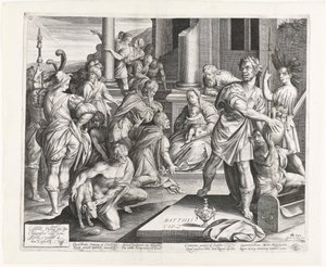 Adoração dos Reis de Nicolaes de Bruyn