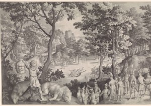 Davi em Golias de Nicolaes de Bruyn