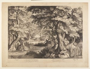 São João Batista no deserto de Nicolaes de Bruyn