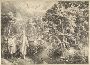 Tentação de Cristo no Deserto de Nicolaes de Bruyn