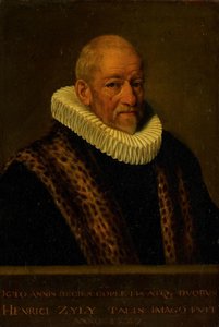Retrato de Henricus van Zijl (1545-1627) de Nicolaes van Borculo