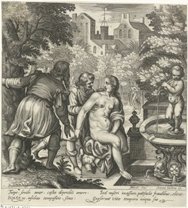 Susana e os Anciãos de Nicolaes van Geelkercken